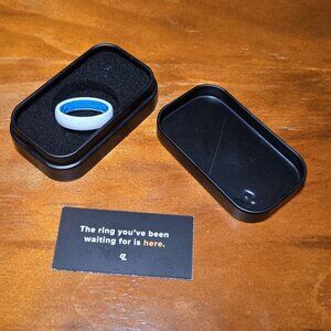 Groove Life Solid Thin Silicone Ring. For Women, Unique Design, Comfort Fit Ring